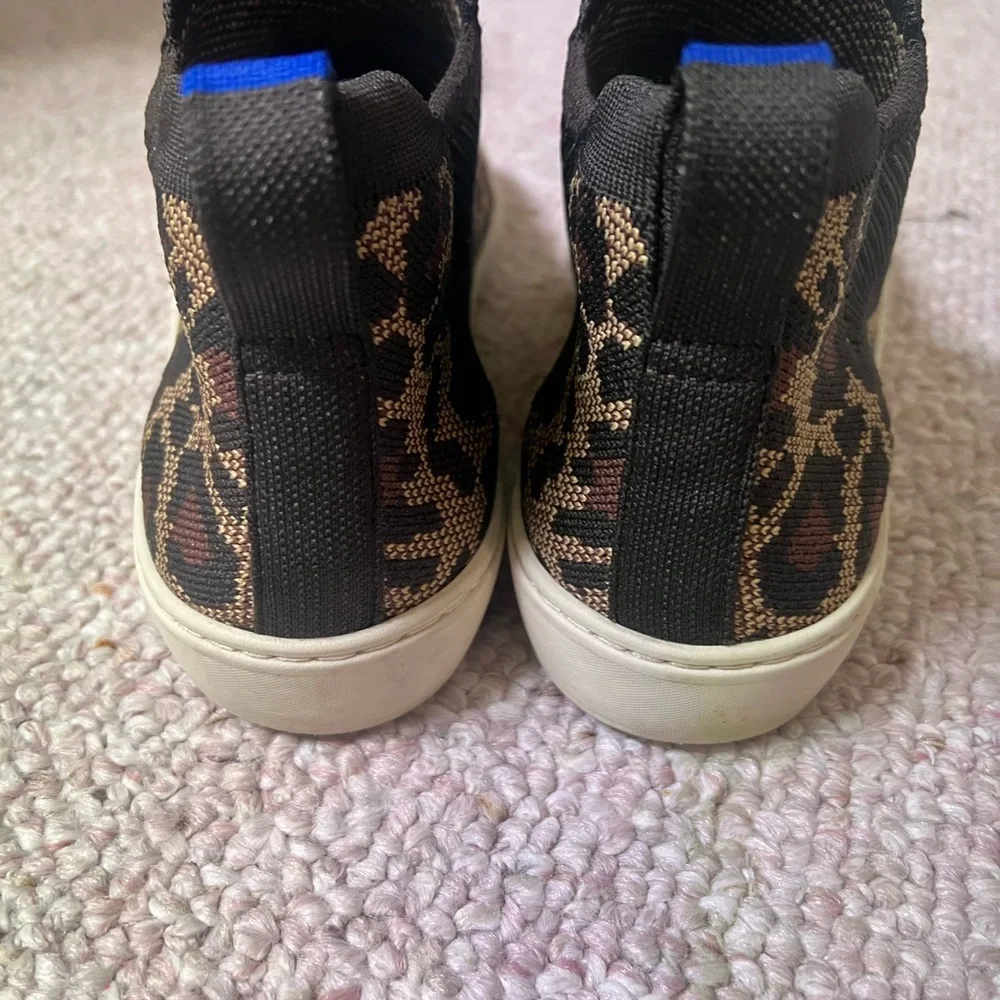 Leopard Print Slip-On Sneakers